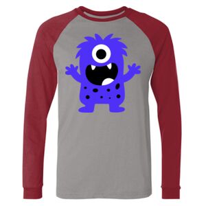Long Sleeve Jersey Baseball Tee Thumbnail