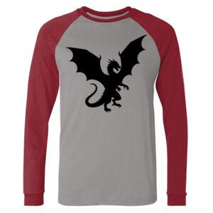 Long Sleeve Jersey Baseball Tee Thumbnail