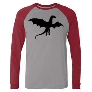 Long Sleeve Jersey Baseball Tee Thumbnail