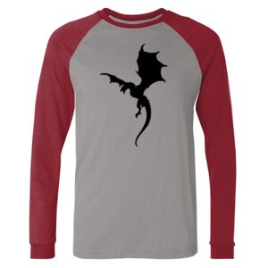 Long Sleeve Jersey Baseball Tee Thumbnail