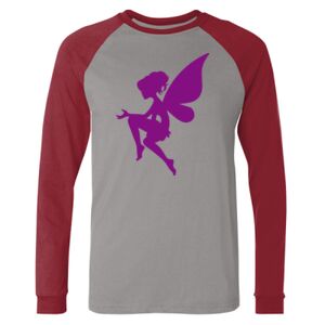 Long Sleeve Jersey Baseball Tee Thumbnail