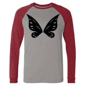 Long Sleeve Jersey Baseball Tee Thumbnail