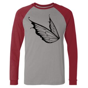 Long Sleeve Jersey Baseball Tee Thumbnail