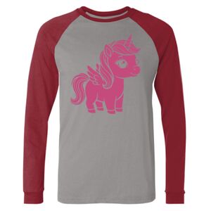 Long Sleeve Jersey Baseball Tee Thumbnail