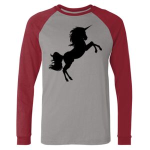 Long Sleeve Jersey Baseball Tee Thumbnail