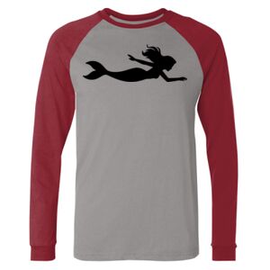 Long Sleeve Jersey Baseball Tee Thumbnail