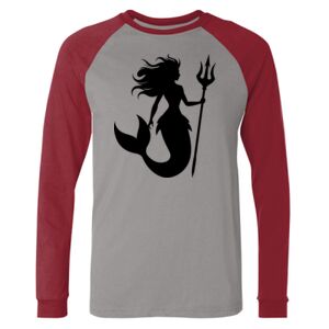 Long Sleeve Jersey Baseball Tee Thumbnail