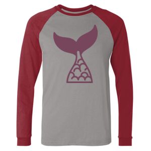 Long Sleeve Jersey Baseball Tee Thumbnail