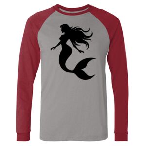 Long Sleeve Jersey Baseball Tee Thumbnail
