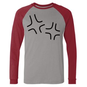 Long Sleeve Jersey Baseball Tee Thumbnail