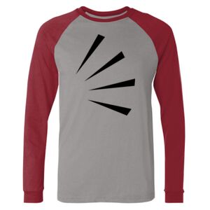 Long Sleeve Jersey Baseball Tee Thumbnail