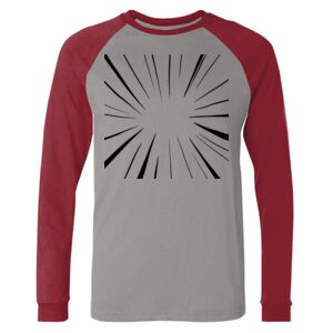 Long Sleeve Jersey Baseball Tee Thumbnail