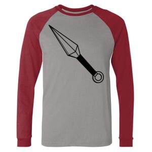 Long Sleeve Jersey Baseball Tee Thumbnail