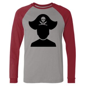 Long Sleeve Jersey Baseball Tee Thumbnail