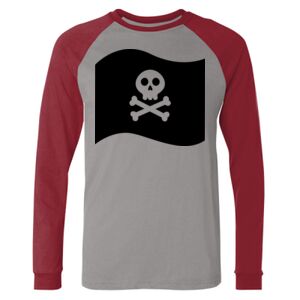 Long Sleeve Jersey Baseball Tee Thumbnail
