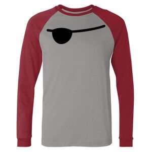 Long Sleeve Jersey Baseball Tee Thumbnail