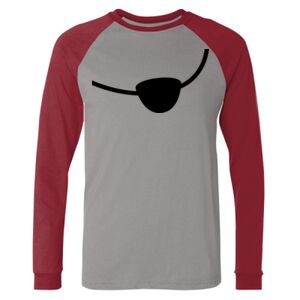 Long Sleeve Jersey Baseball Tee Thumbnail