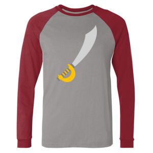 Long Sleeve Jersey Baseball Tee Thumbnail