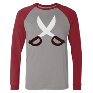 Long Sleeve Jersey Baseball Tee Thumbnail