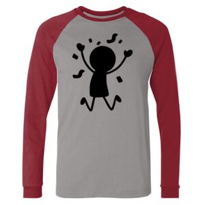 Long Sleeve Jersey Baseball Tee Thumbnail