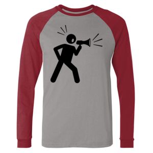 Long Sleeve Jersey Baseball Tee Thumbnail