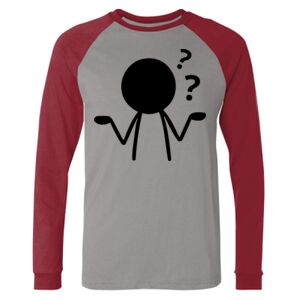 Long Sleeve Jersey Baseball Tee Thumbnail