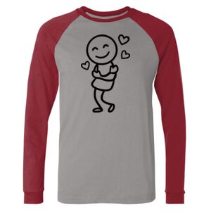 Long Sleeve Jersey Baseball Tee Thumbnail