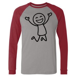 Long Sleeve Jersey Baseball Tee Thumbnail