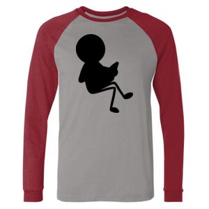 Long Sleeve Jersey Baseball Tee Thumbnail
