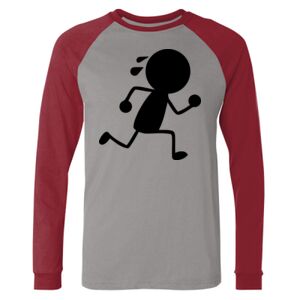 Long Sleeve Jersey Baseball Tee Thumbnail
