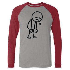 Long Sleeve Jersey Baseball Tee Thumbnail