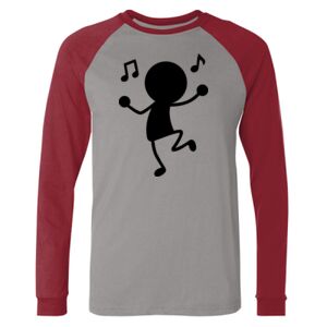 Long Sleeve Jersey Baseball Tee Thumbnail