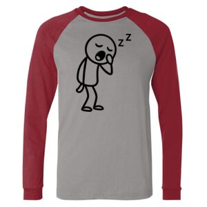 Long Sleeve Jersey Baseball Tee Thumbnail