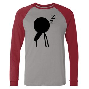 Long Sleeve Jersey Baseball Tee Thumbnail