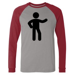 Long Sleeve Jersey Baseball Tee Thumbnail