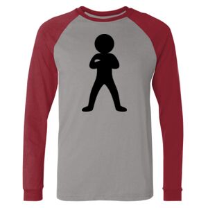 Long Sleeve Jersey Baseball Tee Thumbnail