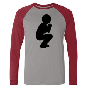 Long Sleeve Jersey Baseball Tee Thumbnail