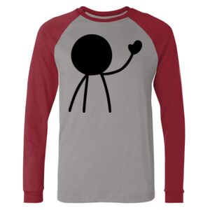 Long Sleeve Jersey Baseball Tee Thumbnail