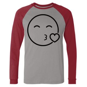 Long Sleeve Jersey Baseball Tee Thumbnail