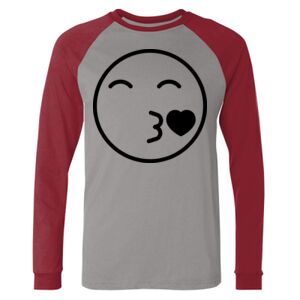 Long Sleeve Jersey Baseball Tee Thumbnail