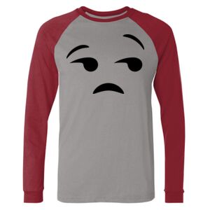 Long Sleeve Jersey Baseball Tee Thumbnail