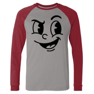 Long Sleeve Jersey Baseball Tee Thumbnail