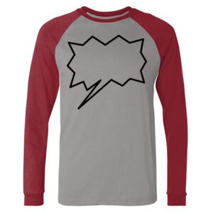 Long Sleeve Jersey Baseball Tee Thumbnail