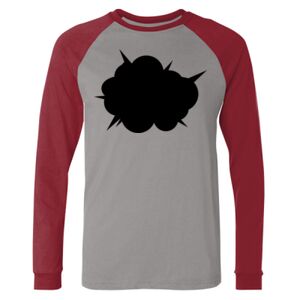 Long Sleeve Jersey Baseball Tee Thumbnail