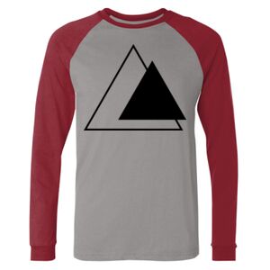Long Sleeve Jersey Baseball Tee Thumbnail