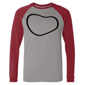Long Sleeve Jersey Baseball Tee Thumbnail