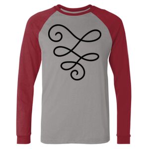 Long Sleeve Jersey Baseball Tee Thumbnail