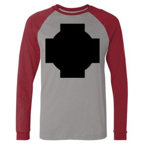Long Sleeve Jersey Baseball Tee Thumbnail