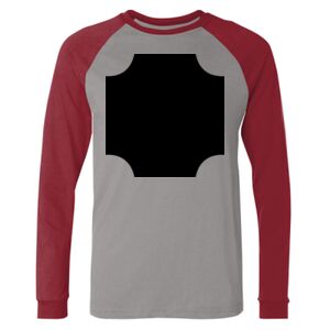 Long Sleeve Jersey Baseball Tee Thumbnail