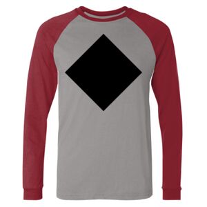 Long Sleeve Jersey Baseball Tee Thumbnail